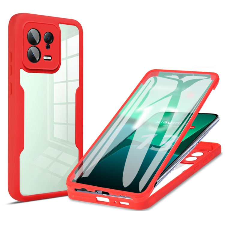 Custodia per telefono con copertura completa in acrilico + TPU a 360 gradi, For Xiaomi 13, For Xiaomi 13 Pro, For Xiaomi Redmi A1, For Xiaomi Redmi A1+