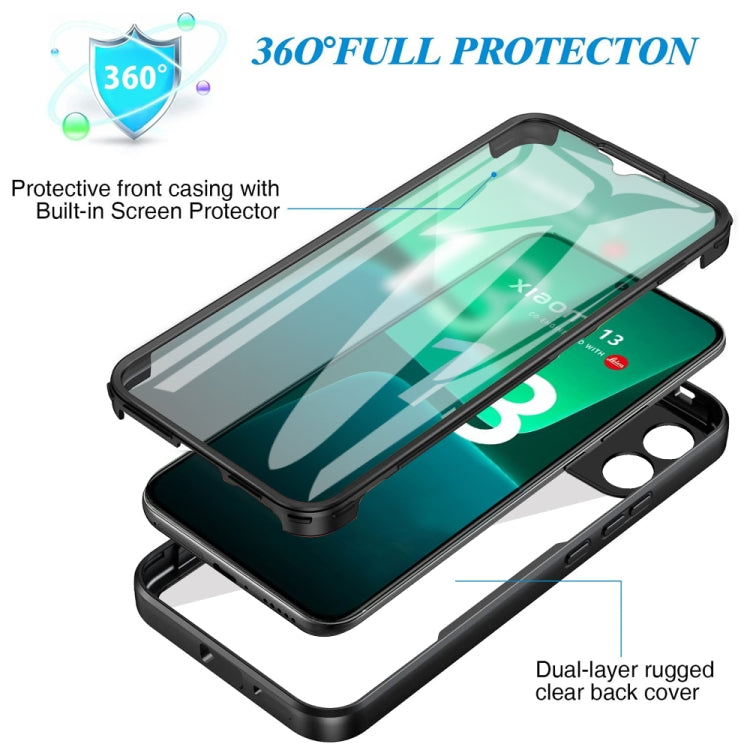 Custodia per telefono con copertura completa in acrilico + TPU a 360 gradi, For Xiaomi 13, For Xiaomi 13 Pro, For Xiaomi Redmi A1, For Xiaomi Redmi A1+