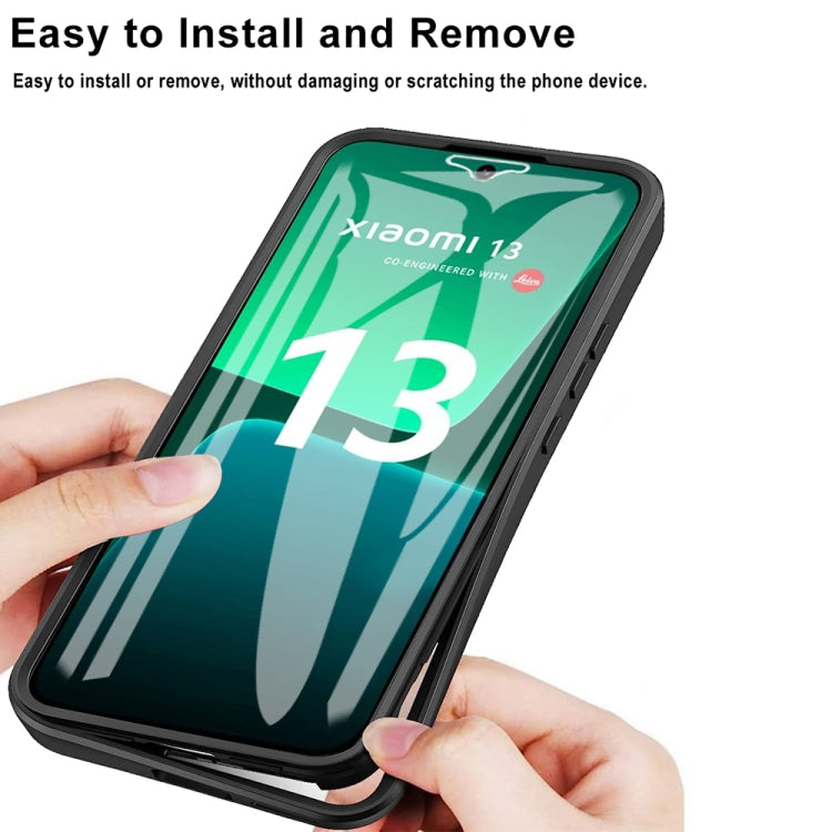 Custodia per telefono con copertura completa in acrilico + TPU a 360 gradi, For Xiaomi 13, For Xiaomi 13 Pro, For Xiaomi Redmi A1, For Xiaomi Redmi A1+