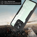 Custodia per telefono con copertura completa in acrilico + TPU a 360 gradi, For Xiaomi 13, For Xiaomi 13 Pro, For Xiaomi Redmi A1, For Xiaomi Redmi A1+