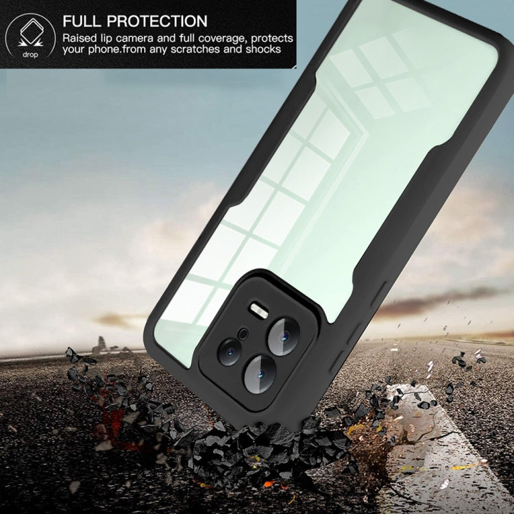 Custodia per telefono con copertura completa in acrilico + TPU a 360 gradi, For Xiaomi 13, For Xiaomi 13 Pro, For Xiaomi Redmi A1, For Xiaomi Redmi A1+