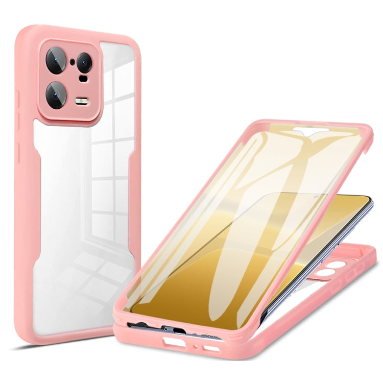 Custodia per telefono con copertura completa in acrilico + TPU a 360 gradi, For Xiaomi 13, For Xiaomi 13 Pro, For Xiaomi Redmi A1, For Xiaomi Redmi A1+