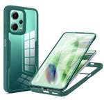 Custodia per telefono con copertura completa in acrilico + TPU a 360 gradi, For Xiaomi Redmi Note 12 5G / Poco X5, For Xiaomi Redmi Note 12 Pro 5G / Poco X5 Pro, For Samsung Galaxy A34 5G
