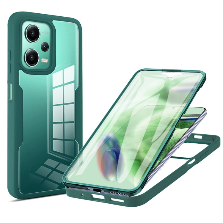Custodia per telefono con copertura completa in acrilico + TPU a 360 gradi, For Xiaomi Redmi Note 12 5G / Poco X5, For Xiaomi Redmi Note 12 Pro 5G / Poco X5 Pro, For Samsung Galaxy A34 5G