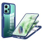 Custodia per telefono con copertura completa in acrilico + TPU a 360 gradi, For Xiaomi Redmi Note 12 5G / Poco X5, For Xiaomi Redmi Note 12 Pro 5G / Poco X5 Pro, For Samsung Galaxy A34 5G