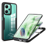 Custodia per telefono con copertura completa in acrilico + TPU a 360 gradi, For Xiaomi Redmi Note 12 5G / Poco X5, For Xiaomi Redmi Note 12 Pro 5G / Poco X5 Pro, For Samsung Galaxy A34 5G