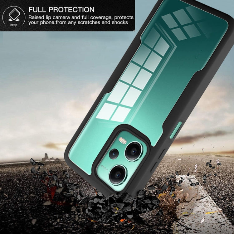 Custodia per telefono con copertura completa in acrilico + TPU a 360 gradi, For Xiaomi Redmi Note 12 5G / Poco X5, For Xiaomi Redmi Note 12 Pro 5G / Poco X5 Pro, For Samsung Galaxy A34 5G