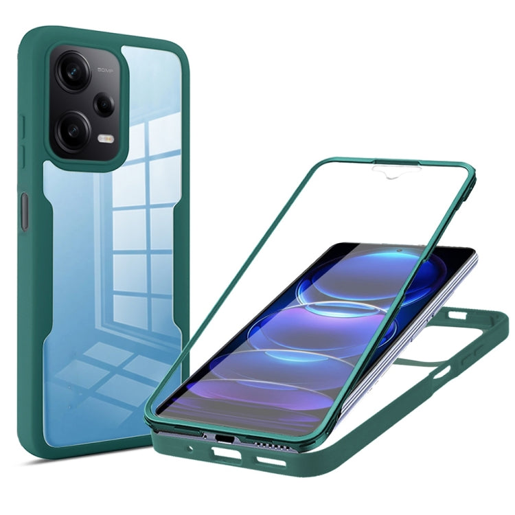 Custodia per telefono con copertura completa in acrilico + TPU a 360 gradi, For Xiaomi Redmi Note 12 5G / Poco X5, For Xiaomi Redmi Note 12 Pro 5G / Poco X5 Pro, For Samsung Galaxy A34 5G