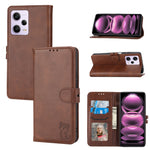 Custodia per telefono in pelle a conchiglia con motivo Happy Cat goffrato, For Xiaomi Redmi Note 12 5G Global, For Xiaomi Redmi Note 12 Pro 5G Global, For Xiaomi Redmi Note 12 Pro+ 5G Global, For Xiaomi 12T/12T Pro/Redmi K50 Ultra