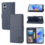 Custodia per telefono in pelle a conchiglia con motivo Happy Cat goffrato, For Xiaomi 13, For Xiaomi 13 Pro, For OPPO A17, For Samsung Galaxy A14 5G