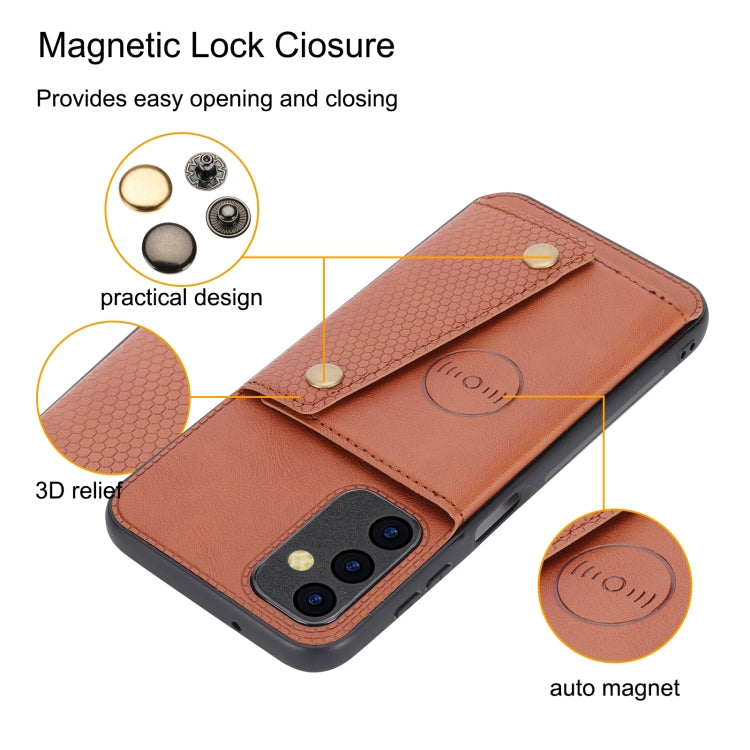 Custodia per telefono magnetica con doppia fibbia, For Samsung Galaxy A14 5G, For Samsung Galaxy A34 5G, For Samsung Galaxy A54 5G, For Samsung Galaxy S23 5G