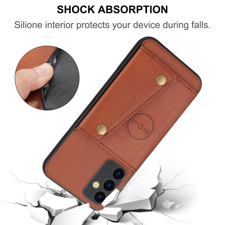Custodia per telefono magnetica con doppia fibbia, For Samsung Galaxy A14 5G, For Samsung Galaxy A34 5G, For Samsung Galaxy A54 5G, For Samsung Galaxy S23 5G