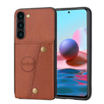 Custodia per telefono magnetica con doppia fibbia, For Samsung Galaxy S23+ 5G, For Samsung Galaxy S23 Ultra 5G, For Xiaomi Redmi Note 12 5G Global, For Xiaomi Redmi Note 12 Pro 5G Global