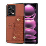 Custodia per telefono magnetica con doppia fibbia, For Samsung Galaxy S23+ 5G, For Samsung Galaxy S23 Ultra 5G, For Xiaomi Redmi Note 12 5G Global, For Xiaomi Redmi Note 12 Pro 5G Global