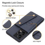 Custodia per telefono magnetica con doppia fibbia, For Xiaomi Redmi Note 12 Pro+ 5G Global, For Xiaomi 13, For Xiaomi 13 Pro, For Xiaomi Poco M5 4G