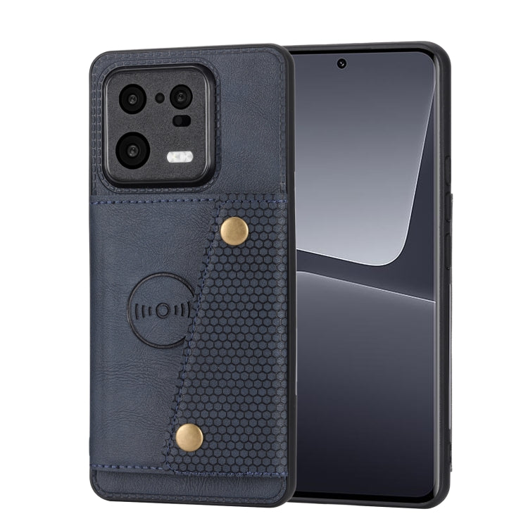Custodia per telefono magnetica con doppia fibbia, For Xiaomi Redmi Note 12 Pro+ 5G Global, For Xiaomi 13, For Xiaomi 13 Pro, For Xiaomi Poco M5 4G