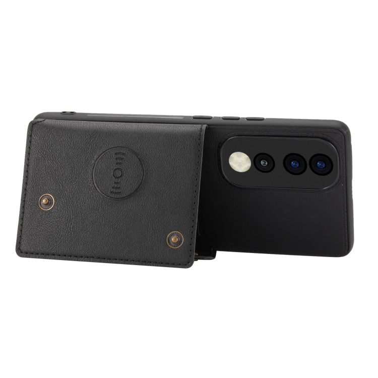 Custodia per telefono magnetica con doppia fibbia, For Honor 80, For Honor 80 Pro