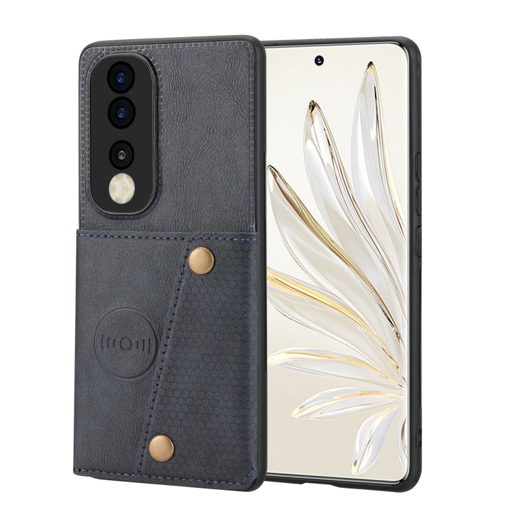 Custodia per telefono magnetica con doppia fibbia, For Honor 80, For Honor 80 Pro