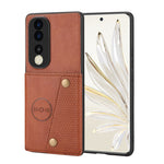 Custodia per telefono magnetica con doppia fibbia, For Honor 80, For Honor 80 Pro