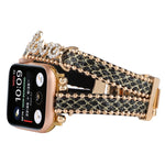 Cinturino per orologio a catena in pelle LOVE, For Apple Watch Series 8&7 45mm, For Apple Watch Series 8&7 41mm