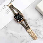 Cinturino per orologio a catena in pelle LOVE, For Apple Watch Series 8&7 45mm, For Apple Watch Series 8&7 41mm