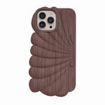 Custodia per cellulare in TPU a forma di conchiglia in legno, For iPhone 14, For iPhone 14 Plus, For iPhone 14 Pro, For iPhone 14 Pro Max