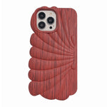 Custodia per cellulare in TPU a forma di conchiglia in legno, For iPhone 13, For iPhone 13 Pro, For iPhone 13 Pro Max, For iPhone 12