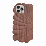 Custodia per cellulare in TPU a forma di conchiglia in legno, For iPhone 12 Pro, For iPhone 12 Pro Max, For iPhone 11, For iPhone 11 Pro Max