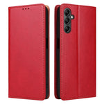 Fierre Shann PU Custodia per telefono in vera pelle con texture in pelle, For Samsung Galaxy A14 5G, For Samsung Galaxy A23, For Samsung Galaxy A34 5G