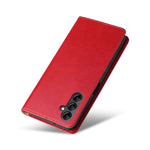 Fierre Shann PU Custodia per telefono in vera pelle con texture in pelle, For Samsung Galaxy A14 5G, For Samsung Galaxy A23, For Samsung Galaxy A34 5G