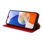 Fierre Shann PU Custodia per telefono in vera pelle con texture in pelle, For Samsung Galaxy A14 5G, For Samsung Galaxy A23, For Samsung Galaxy A34 5G