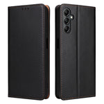 Fierre Shann PU Custodia per telefono in vera pelle con texture in pelle, For Samsung Galaxy A14 5G, For Samsung Galaxy A23, For Samsung Galaxy A34 5G