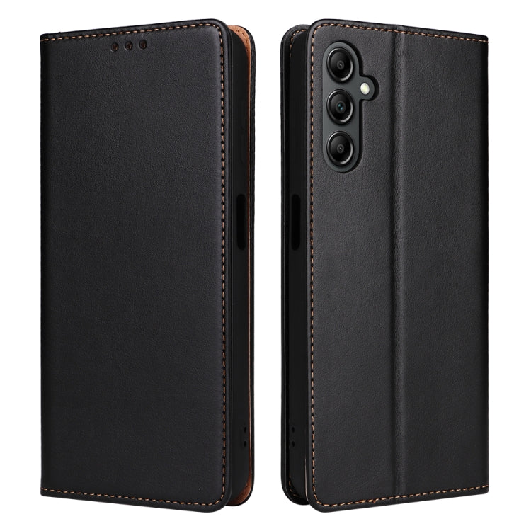 Fierre Shann PU Custodia per telefono in vera pelle con texture in pelle, For Samsung Galaxy A14 5G, For Samsung Galaxy A23, For Samsung Galaxy A34 5G
