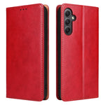 Fierre Shann PU Custodia per telefono in vera pelle con texture in pelle, For Samsung Galaxy A14 5G, For Samsung Galaxy A23, For Samsung Galaxy A34 5G