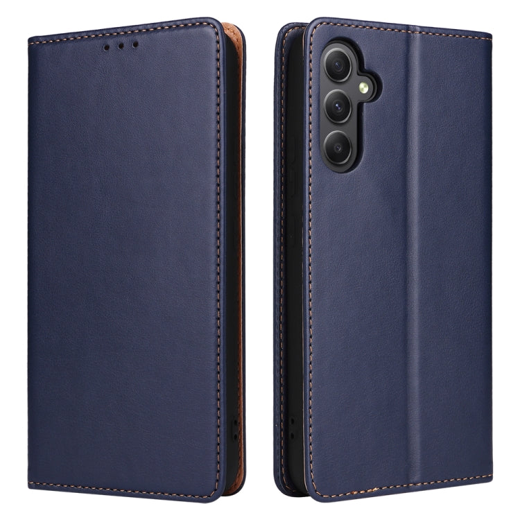 Fierre Shann PU Custodia per telefono in vera pelle con texture in pelle, For Samsung Galaxy A14 5G, For Samsung Galaxy A23, For Samsung Galaxy A34 5G