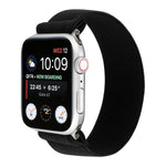 Cinturino per orologio in treccia di nylon elastico, For Apple Watch Series 8&7 45mm
