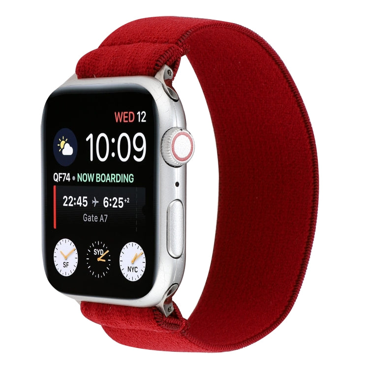 Cinturino per orologio in treccia di nylon elastico, For Apple Watch Series 8&7 45mm