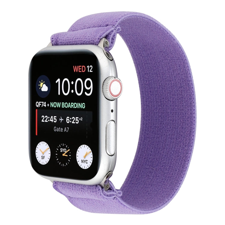 Cinturino per orologio in treccia di nylon elastico, For Apple Watch Series 8&7 45mm