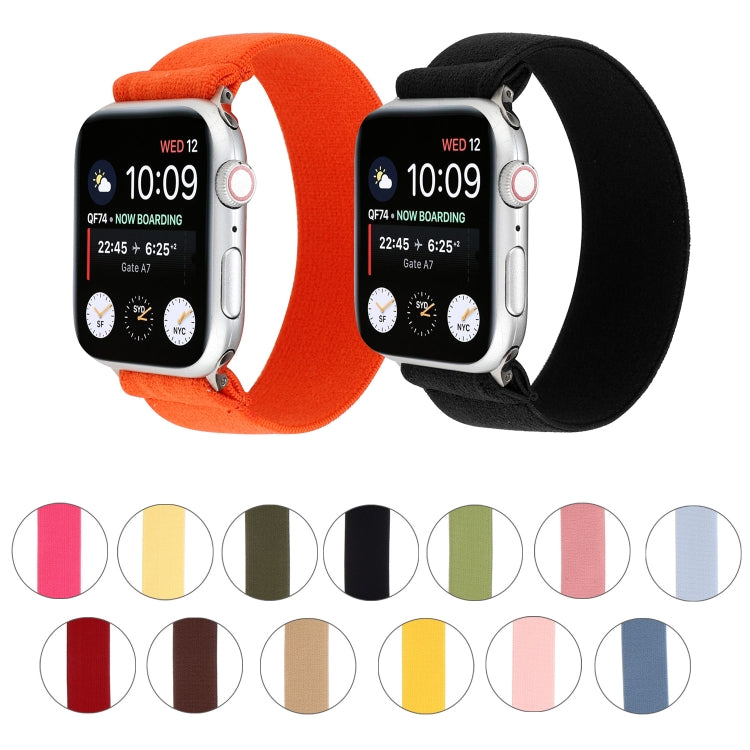 Cinturino per orologio in treccia di nylon elastico, For Apple Watch Series 8&7 45mm