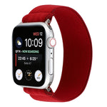Cinturino per orologio in treccia di nylon elastico, For Apple Watch Series 8&7 41mm