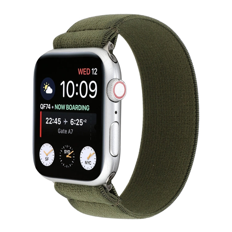 Cinturino per orologio in treccia di nylon elastico, For Apple Watch Series 8&7 41mm