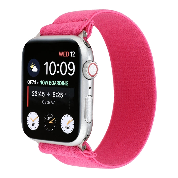 Cinturino per orologio in treccia di nylon elastico, For Apple Watch Series 8&7 41mm