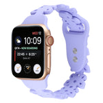 Cinturino in silicone cavo a farfalla, For Apple Watch Series 8&7 45mm