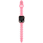 Cinturino in silicone cavo a farfalla, For Apple Watch Series 8&7 41mm