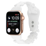 Cinturino in silicone cavo a farfalla, For Apple Watch Series 8&7 41mm