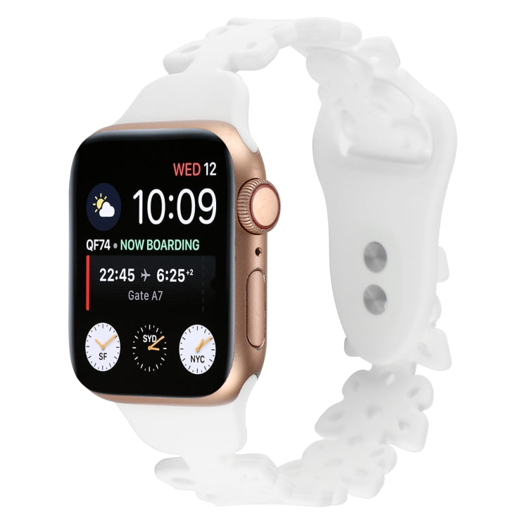 Cinturino in silicone cavo a farfalla, For Apple Watch Series 8&7 41mm