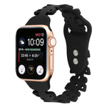 Cinturino in silicone cavo a farfalla, For Apple Watch Series 8&7 41mm