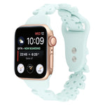 Cinturino in silicone cavo a farfalla, For Apple Watch Series 8&7 41mm