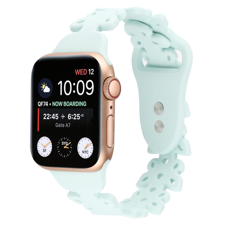 Cinturino in silicone cavo a farfalla, For Apple Watch Series 8&7 41mm