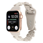 Cinturino in silicone cavo a farfalla, For Apple Watch Series 8&7 41mm